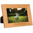 5" x 7" Genuine Red Alder Picture Frame | https://www.bestnamebadges.com