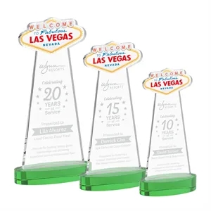 Las Vegas Award on Alberton Base - Green