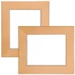 8" x 10" Genuine Red Alder Picture Frame | https://www.bestnamebadges.com