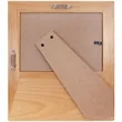 Genuine Red Alder 4"x 6" Picture Frame | https://www.bestnamebadges.com