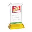 Real Estate Award on Hartford Base - Gold | https://www.bestnamebadges.com
