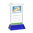 Real Estate Award on Hartford Base - Blue | https://www.bestnamebadges.com