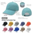 Athletic Perforated Cap | https://www.bestnamebadges.com