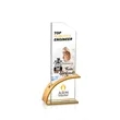 Barton VividPrint™ Award - Gold | https://www.bestnamebadges.com