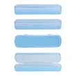 Transparent Plastic Pencil Case Storage Box | https://www.bestnamebadges.com