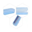 Transparent Plastic Pencil Case Storage Box | https://www.bestnamebadges.com