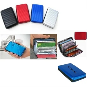 Aluminium Metal Credit Card Wallet Holder Moneybag Storage