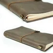 Vintage Leather Notebook | https://www.bestnamebadges.com