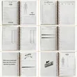 A5 Spiral Fitness Plan Notebook | https://www.bestnamebadges.com