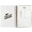 A5 Spiral Fitness Plan Notebook | https://www.bestnamebadges.com