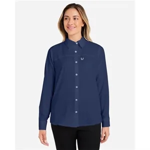 HUK Women's Tide Point Long Sleeve Shirt - H615006