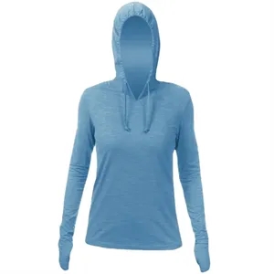 ANETIK Women's Breeze Tech Hooded Long Sleeve T-Shirt - W...