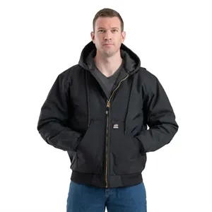 Berne Apparel Men's Tall ICECAP Insulated Hooded Jacket -...