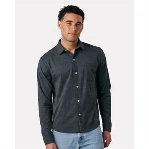 Recover Men's Eco Button Down Shirt - EC650