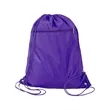 Q-Tees Polyester Cinchpack - Q135200 | https://www.bestnamebadges.com