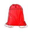 Q-Tees Polyester Cinchpack - Q135200 | https://www.bestnamebadges.com