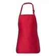 Q-Tees Full-Length Apron With Pouch Pocket - Q4250 | https://www.bestnamebadges.com