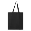 Q-Tees Promotional Tote - Q800 | https://www.bestnamebadges.com