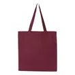 Q-Tees Promotional Tote - Q800 | https://www.bestnamebadges.com