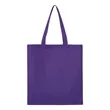 Q-Tees Economical Tote - QTB | https://www.bestnamebadges.com