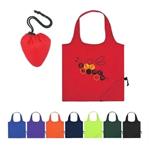 Foldaway Recycled Tote Bag | https://www.bestnamebadges.com