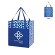 Non-Woven Geometric Shopping Tote Bag | https://www.bestnamebadges.com