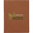 7" x 9" Leatherette Rawhide Portfolio | https://www.bestnamebadges.com