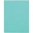 7" x 9" Leatherette Teal Portfolio | https://www.bestnamebadges.com