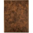 7" x 9" Leatherette Rustic/Gold Portfolio | https://www.bestnamebadges.com