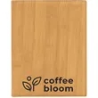 7" x 9" Leatherette Bamboo Portfolio | https://www.bestnamebadges.com