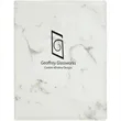 7" x 9" Leatherette Marble Portfolio | https://www.bestnamebadges.com