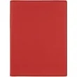 7" x 9" Leatherette Red Portfolio | https://www.bestnamebadges.com