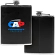 The Inverness 8oz. Flask | https://www.bestnamebadges.com