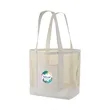 Canvas Mesh Tote | https://www.bestnamebadges.com