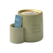 Modern Sprout® Ember Earth Candle + Planter | https://www.bestnamebadges.com