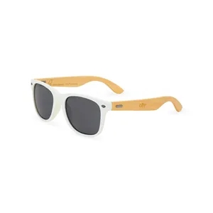 CapeShades Recycled Bamboo Sunglasses - White