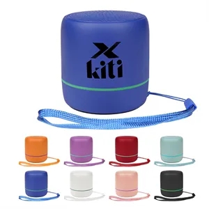 Small Wireless Bluetooth Speaker W/ Portable Lanyard