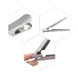 Stainless Steel Alligator Shape Chip Bag Clip | https://www.bestnamebadges.com