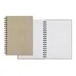 WireO Chia Grande White Lined Pg Journal | https://www.bestnamebadges.com