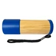 Sleek Bamboo 9 LED Flashlight | https://www.bestnamebadges.com