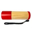 Sleek Bamboo 9 LED Flashlight | https://www.bestnamebadges.com
