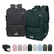 Large Expandable Travel Backpack W/ Shoe Compartment | https://www.bestnamebadges.com