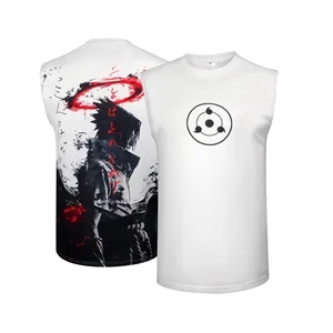 Full Color Custom Tank Top Sleeveless Shirt For Man