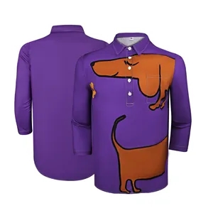3/4 Sleeve Women's Casual Tops Collared Shirt Blouse