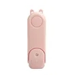 Foldable Mini Rechargeable Handheld Misting Fan W/ Light | https://www.bestnamebadges.com