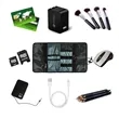 Elastic Clip Storage Cable Organizer | https://www.bestnamebadges.com