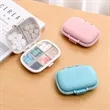 8 Compartment Portable Pill Organizer Box | https://www.bestnamebadges.com