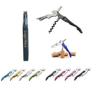 Folding Multifunction Corkscrew Foil Cutter Wine Key