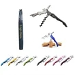 Folding Multifunction Corkscrew Foil Cutter Wine Key | https://www.bestnamebadges.com