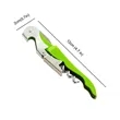Folding Multifunction Corkscrew Foil Cutter Wine Key | https://www.bestnamebadges.com